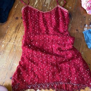 Vintage knit Betsey Johnson dress